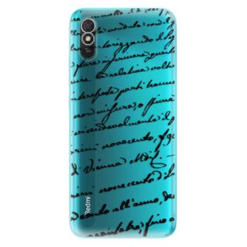 Odolné silikonové pouzdro iSaprio - Handwriting 01 - black - Xiaomi Redmi 9A