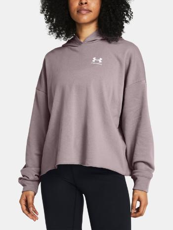 Under Armour UA Rival Terry OS Hoodie Mikina Šedá