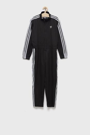 Dětský overal adidas Originals černá barva