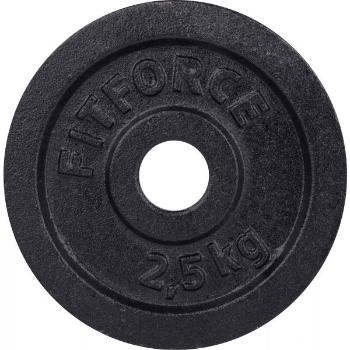 Fitforce PLB 2,5 KG x 30 MM Nakládací kotouč, černá, velikost