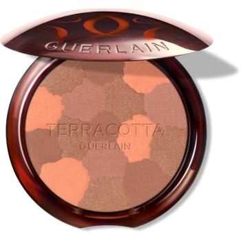 GUERLAIN Terracotta Light bronzující rozjasňující pudr plnitelný odstín 05 Deep Warm 10 g