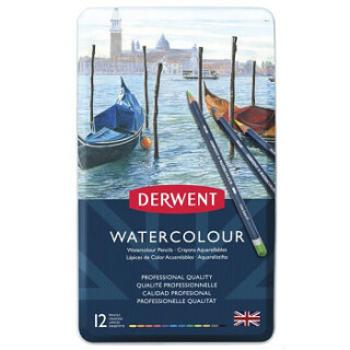 Sada pastelek Derwent Watercolour 12ks