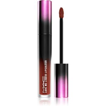 MAC Cosmetics Love Me Liquid Lipcolour krémová rtěnka se saténovým finišem odstín Batted Breath 3,1 ml