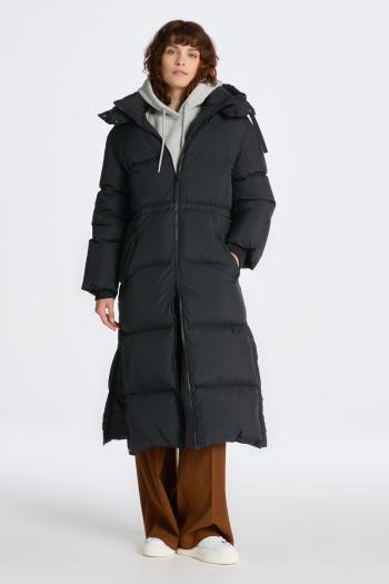 KABÁT GANT FULL LENGTH DOWN COAT EBONY BLACK