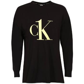 Calvin Klein CK1 COTTON LW NEW-L/S SWEATSHIRT Dámská mikina, černá, velikost