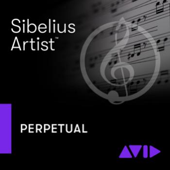 AVID Sibelius Perpetual with 1Y Updates Support (Digitální produkt)