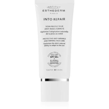 Institut Esthederm Into Repair Protective And Anti-Wrinkle Creme SPF 50+ ochranný krém na obličej při sluneční intoleranci SPF 50+ 50 ml
