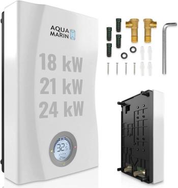 Aquamarin 92685 AQUAMARIN Elektronický průtokový ohřívač 24 kW, plast