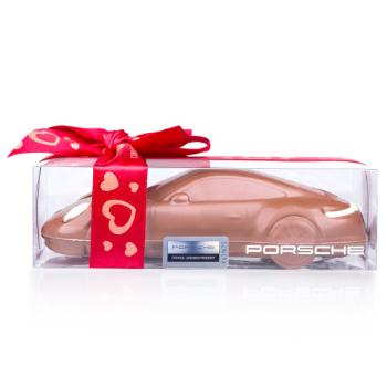 Chocolissimo - Porsche 911 Carrera - čokoládová figurka na Valentýna 115 g