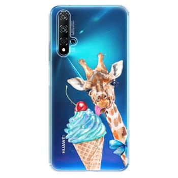 Odolné silikonové pouzdro iSaprio - Love Ice-Cream - Huawei Nova 5T