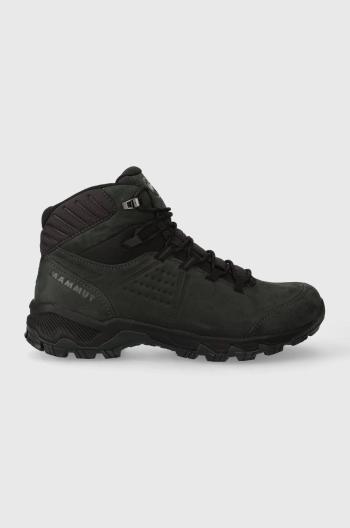 Boty Mammut Mercury IV Mid GTX pánské, černá barva, lehce zateplené, 3030.04710