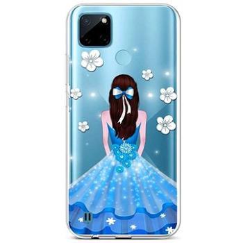 TopQ Kryt Realme C21Y silikon Blue Princess 69957 (Sun-69957)