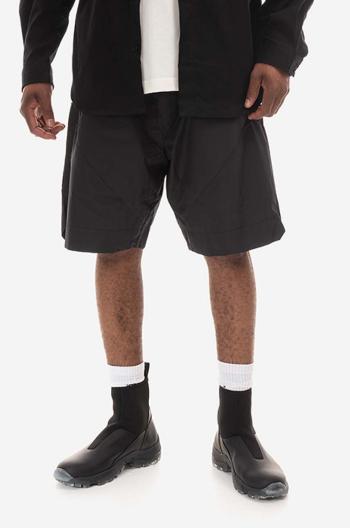 Šortky A-COLD-WALL* Nephin Storm Shorts ACWMB142 BLACK pánske, čierna farba