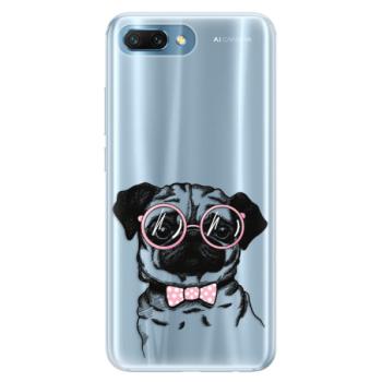 Silikonové pouzdro iSaprio - The Pug - Huawei Honor 10