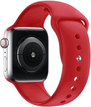 Szíj Eternico Essential Apple Watch 42mm / 44mm / 45mm méret S-M - cherry red