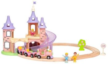 Vonatpálya Brio World 33312 Disney Princess Kastély vonatkészlet