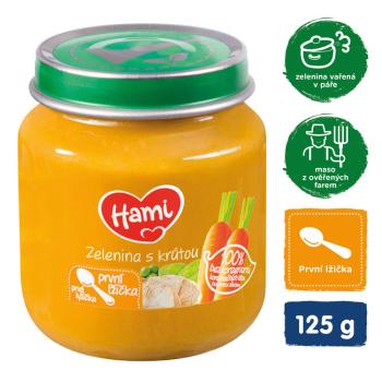 Hami Zelenina s krůtou první lžička 125 g