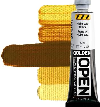 Golden Artist Colors Open Akrylová barva Nickel Azo Yellow 59 ml 1 ks