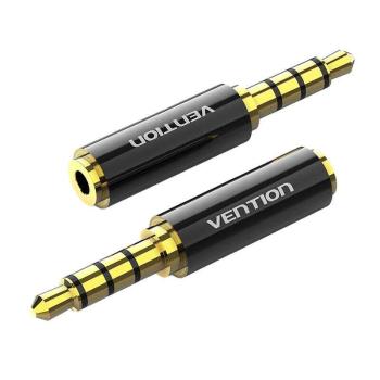 Vention audio adapter 3,5 mm jack apa - 2,5mm jack anya fekete (B...