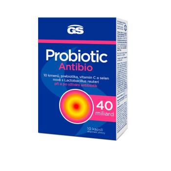 GS Probiotic Antibio 10 kapslí