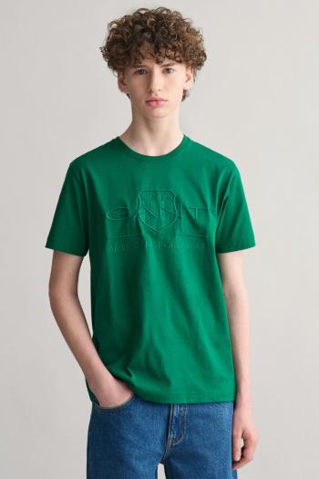 TRIČKO GANT TONAL AS SS T-SHIRT WILD GREEN