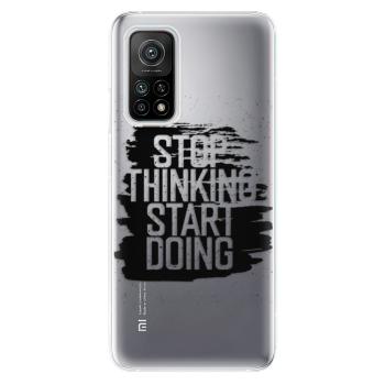 Odolné silikonové pouzdro iSaprio - Start Doing - black - Xiaomi Mi 10T / Mi 10T Pro