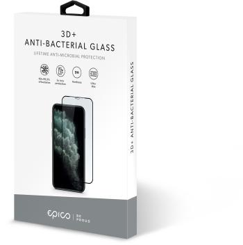 Üvegfólia Epico Anti-Bacterial Glass iPhone X/ XS/ 11 Pro 3D+ üvegfólia - fekete