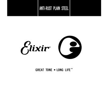 Elixir Anti-Rust Plain Steel Single .012"