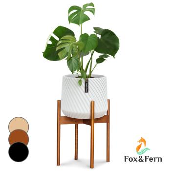 Fox & Fern Zeist, stojany na květiny, 2 výšky, kombinovatelné, zástrčný design, přírodní