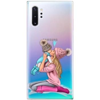 iSaprio Kissing Mom - Blond and Boy pro Samsung Galaxy Note 10+ (kmbloboy-TPU2_Note10P)