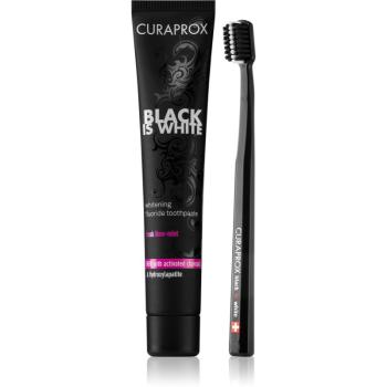 Curaprox Black is White sada zubní péče