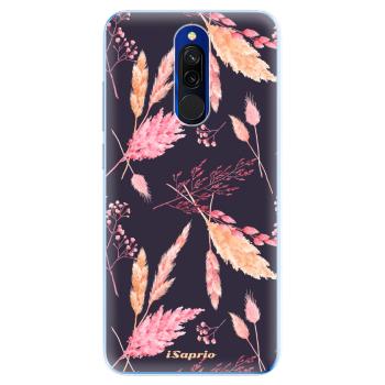 Odolné silikonové pouzdro iSaprio - Herbal Pattern - Xiaomi Redmi 8