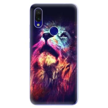 Odolné silikonové pouzdro iSaprio - Lion in Colors - Xiaomi Redmi 7