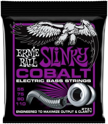 Ernie Ball 2731 Power Slinky Cobalt Electric Bass 55-110