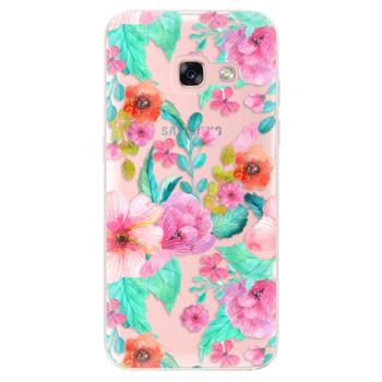 Odolné silikonové pouzdro iSaprio - Flower Pattern 01 - Samsung Galaxy A3 2017