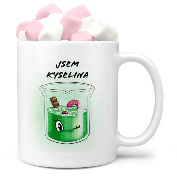 Hrnek Jsem kyselina (Náplň hrníčku: Marshmallow)