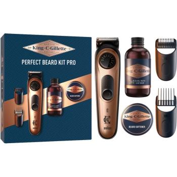 Gillette King C. Perfect Beard Kit Pro dárková sada pro muže