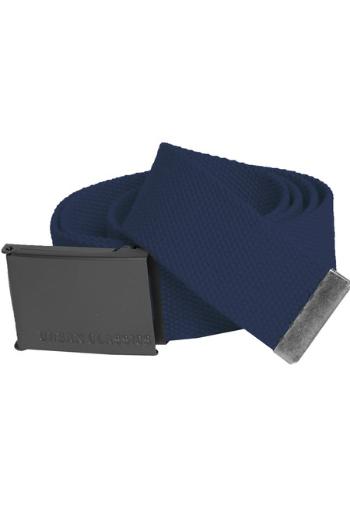 Urban Classics Canvas Belts navy - UNI