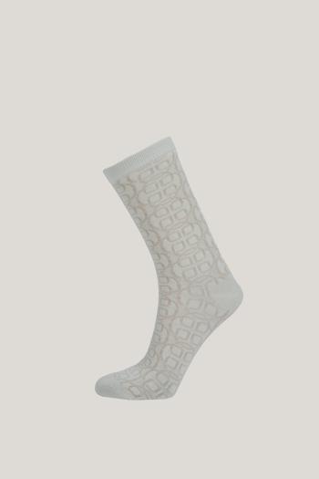 PONOŽKY GANT MONOGRAM SOCKS EGGSHELL