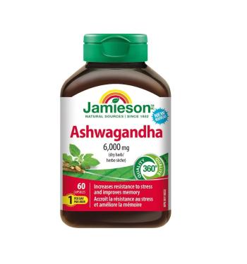 Jamieson Ashwagandha 60 kapslí