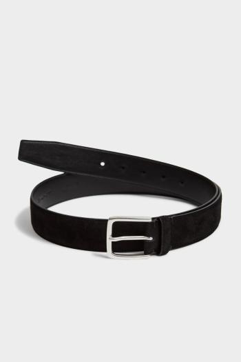 OPASEK GANT CLASSIC SUEDE BELT BLACK