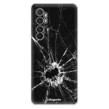 Odolné silikonové pouzdro iSaprio - Broken Glass 10 - Xiaomi Mi Note 10 Lite