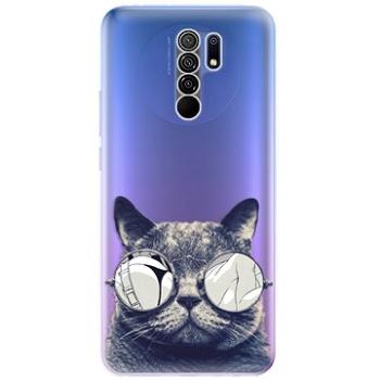 iSaprio Crazy Cat 01 pro Xiaomi Redmi 9 (craca01-TPU3-Rmi9)