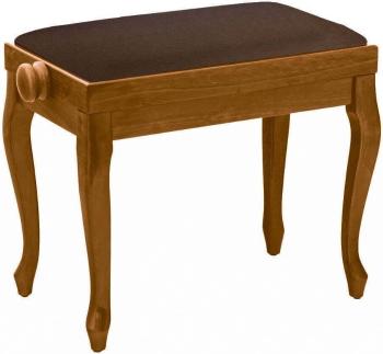 Bespeco SG 107 Dřevěná stolička ke klavíru Walnut