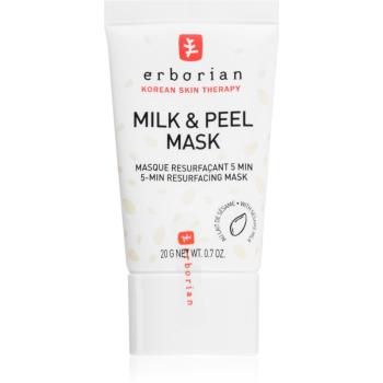 Erborian Milk & Peel exfoliační maska pro rozjasnění a vyhlazení pleti 20 g