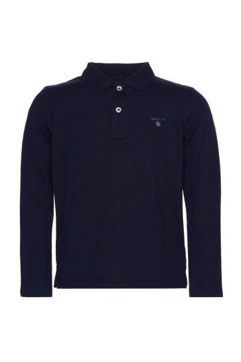 POLOKOŠILE GANT D1. THE ORIGINAL PIQUE LS RUGGER EVENING BLUE