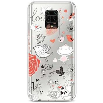 TopQ Kryt Xiaomi Redmi Note 9 Pro silikon Funny 52529 (Sun-52529)