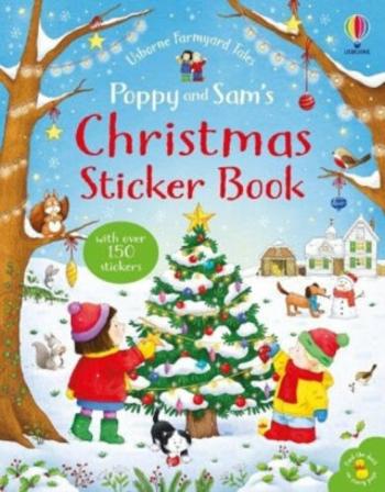 Poppy and Sam's Christmas Sticker Book - Andrew Walkley