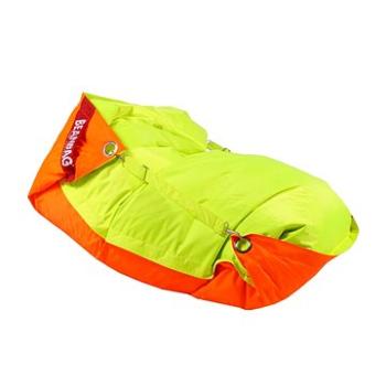 BeanBag Sedací pytel 189×140 duo fluo orange - fluo limet (BB189×140-fluoorange-fluolimet)