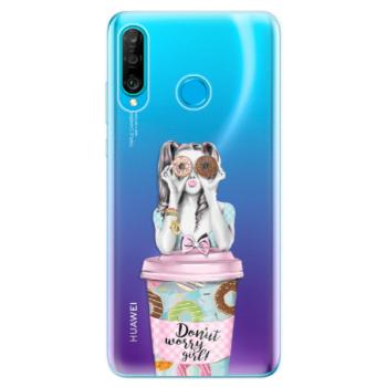 Odolné silikonové pouzdro iSaprio - Donut Worry - Huawei P30 Lite